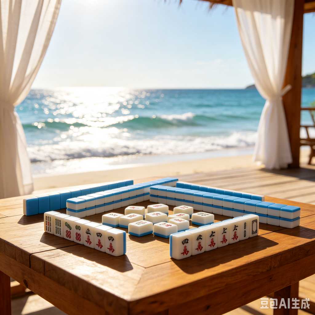mahjong rule card included