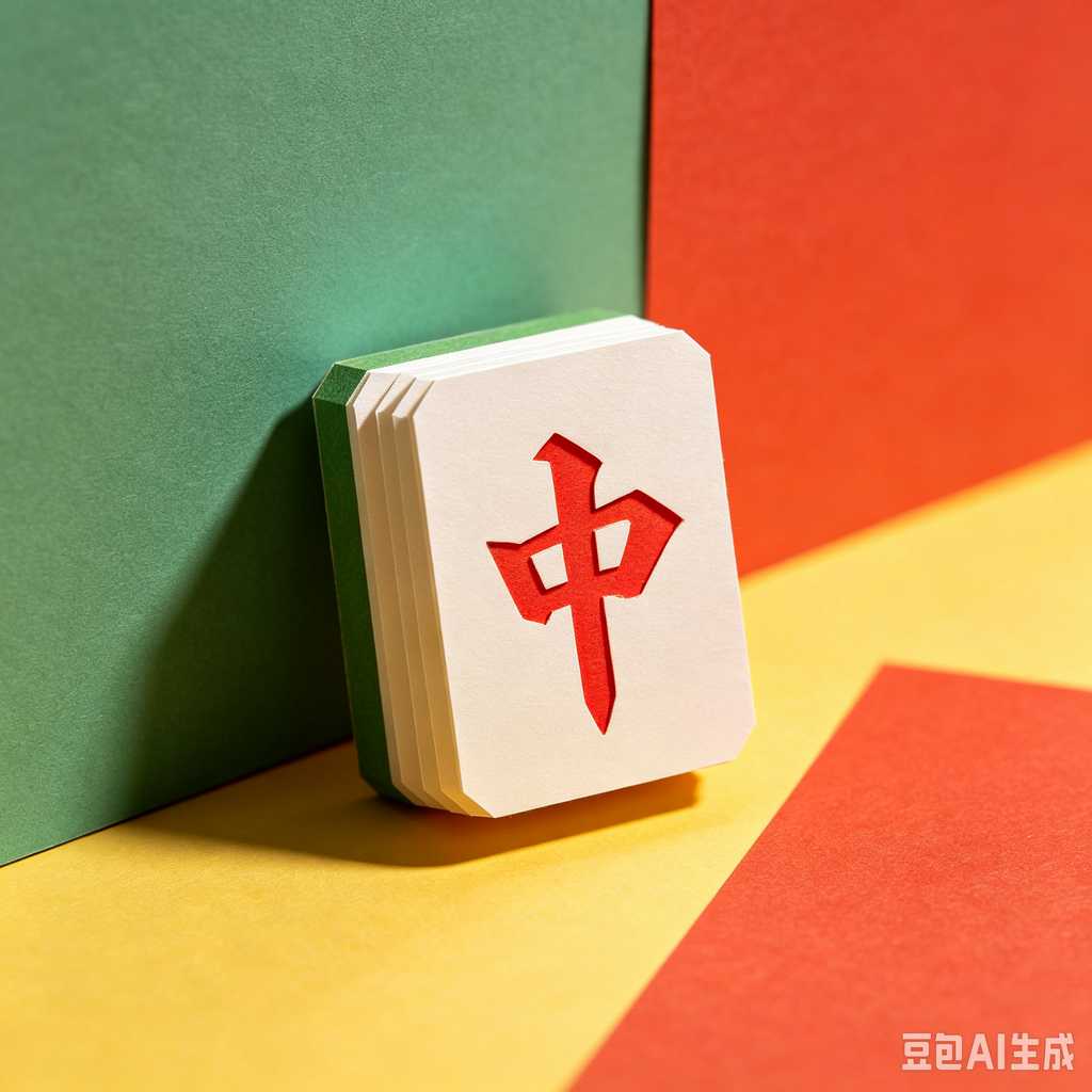 decorative mahjong tiles set